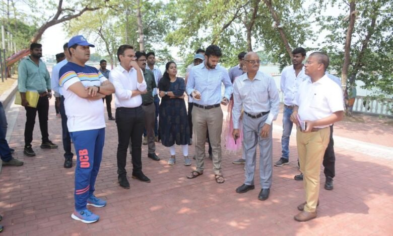 महापौर एजाज़ ढेबर ने किया स्मार्ट सिटी प्रोजेक्ट्स का निरीक्षण 1 aamaadmi.in