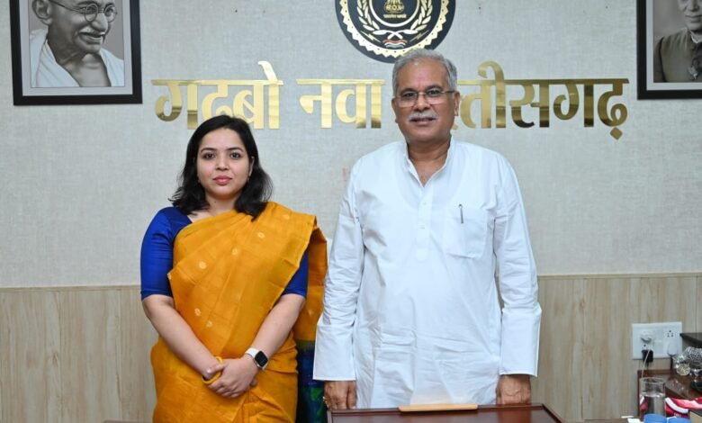मुख्यमंत्री से संयुक्त राष्ट्र में भारत के स्थाई मिशन की प्रथम सचिव सुश्री बरखा ताम्रकार ने की सौजन्य मुलाकात 1 aamaadmi.in