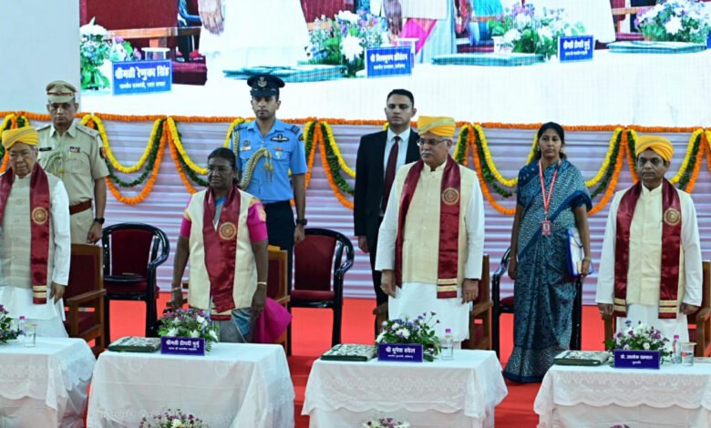 राष्ट्रपति द्रौपदी मुर्मु ने चंद्रयान मिशन का उद्धरण देते हुए छात्रों को बताया सफलता हासिल करने का अमूल्य मंत्र .. 1 aamaadmi.in