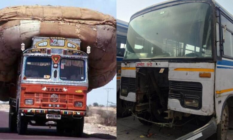 अल्मोड़ा हादसे के बाद सख्ती, ओवरलोड वाहनों पर पुलिस की नजर