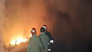 दिल्ली के शाहदरा के रानी गार्डन की झुग्गियों में आग का तांडव, कबाड़ गोदाम में उठी लपटें