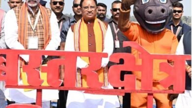 मुख्यमंत्री साय का बस्तरिया अंदाज में हुआ स्वागत