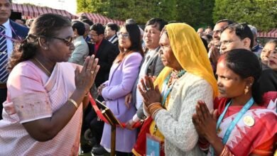 आजादी के बाद पहली बार क्रेडा की योजनाओं के लाभार्थी बैगा परिवारों से राष्ट्रपति ने की मुलाकात