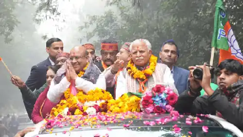 दिल्ली चुनाव 2025: मनोहर लाल का भरोसा, AAP का 10 साल का शासन खत्म होगा 1 दिल्ली चुनाव 2025: मनोहर लाल का भरोसा, AAP का 10 साल का शासन खत्म होगा
