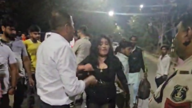 रायपुर VIP रोड पर नशे में धुत रशियन युवती का हंगामा, स्कूटी सवारों को रौंदा