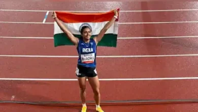 एशियन गेम्स 2026 : 200 मीटर रेस में भारत की हरिता भद्रा ने जीता ब्रॉन्ज, स्क्वाश में अनाहत-अभय को सिल्वर 3 aamaadmi.in