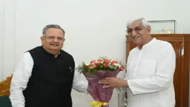 पूर्व उप मुख्यमंत्री TS सिंह देव ने की स्पीकर डॉ रमन सिंह से मुलाकात 4 aamaadmi.in