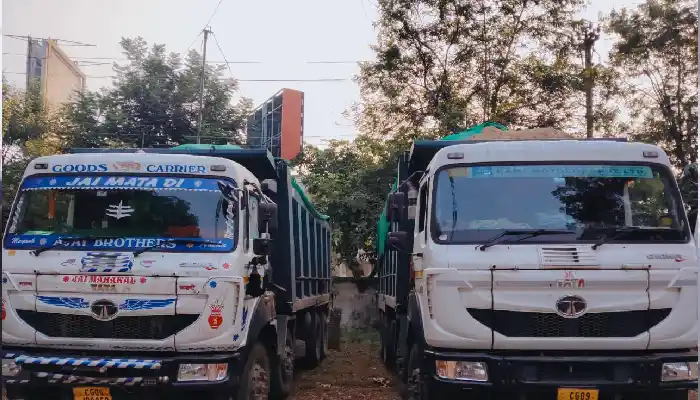 अवैध रेत परिवहन पर सख्त कार्रवाई, बेमेतरा में 6 हाइवा वाहन जब्त 1 aamaadmi.in