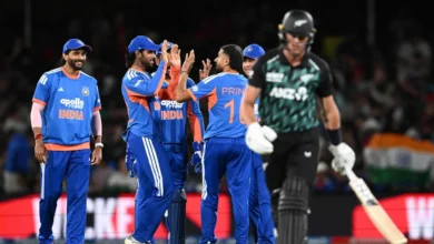 न्यूजीलैंड की आधी टीम पवेलियन लौटी, नीतीश ने जैकब्स को किया आउट 3 aamaadmi.in